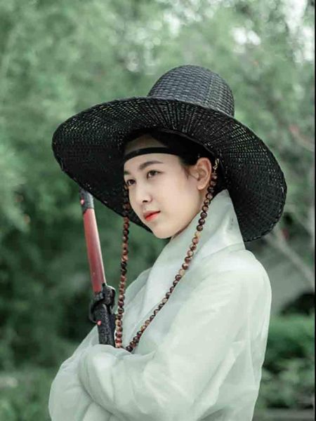 wide brim hats ancient hanfu hat men women bamboo woven large ming dynasty fisherman's summer sun black for, Blue;gray
wide brim hats ancient hanfu hat men women bamboo woven large ming dynasty fisherman's summer sun black for, Blue;gray