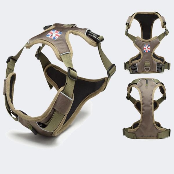 dog collars & leashes reflective pet harness adjustable training vest for small medium large dogs safety professional supplies
dog collars & leashes reflective pet harness adjustable training vest for small medium large dogs safety professional supplies