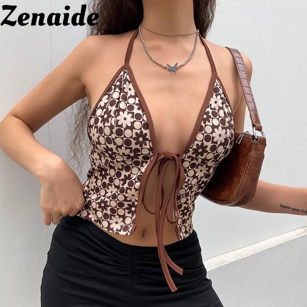 zenaide print halter ruched drawstring crop women brown backless off shoulder summer bandage 2021 tanks women's & camis, White
zenaide print halter ruched drawstring crop women brown backless off shoulder summer bandage 2021 tanks women's & camis, White