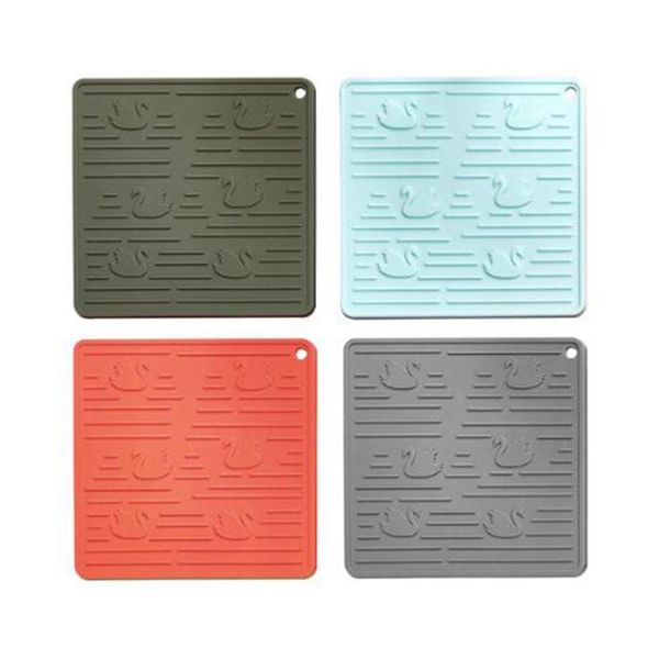 mats & pads 4pcs 10x10cm simple placemat nordic style dish mat creative swan non-slip insulated pad mixed color
mats & pads 4pcs 10x10cm simple placemat nordic style dish mat creative swan non-slip insulated pad mixed color