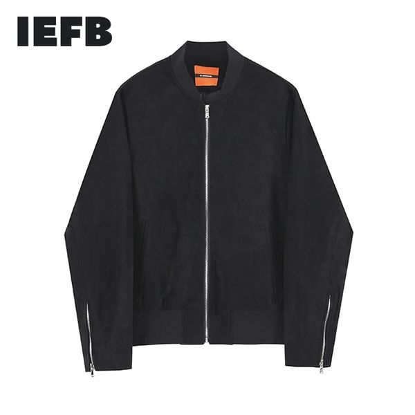 iefb men's wear spring suede jacket coat male's korean trend trendy handsome all-match casual autumn clothing lapel 9y4086 210524, Black;brown
iefb men's wear spring suede jacket coat male's korean trend trendy handsome all-match casual autumn clothing lapel 9y4086 210524, Black;brown