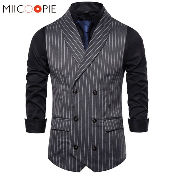 men's striped vt, formal drs, fashion grid, casual, double button, svels, busins, Black;white
men's striped vt, formal drs, fashion grid, casual, double button, svels, busins, Black;white