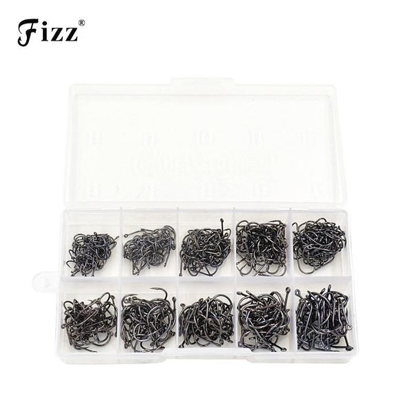 fishing hooks 500pcs/box size #3-#12 high carbon steel fishhooks circle hook barbed fishhook set carp tackle accessories
fishing hooks 500pcs/box size #3-#12 high carbon steel fishhooks circle hook barbed fishhook set carp tackle accessories