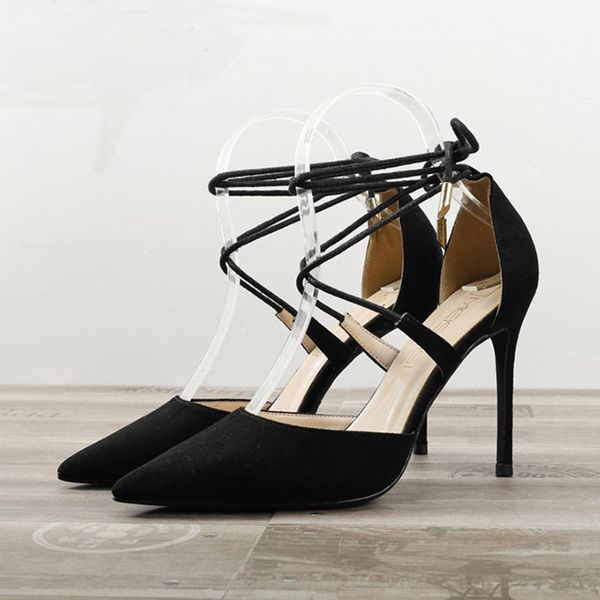 velvet cross-tied bowtie pointed toe sandals women stiletto cover ultrahigh heels gladiator sandalias metal closed flipflops, Black
velvet cross-tied bowtie pointed toe sandals women stiletto cover ultrahigh heels gladiator sandalias metal closed flipflops, Black