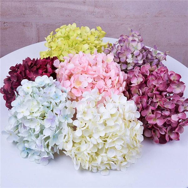 decorative flowers & wreaths diy artificial flower heads hydrangea silk wedding floral wall backdrop for el background decorati
decorative flowers & wreaths diy artificial flower heads hydrangea silk wedding floral wall backdrop for el background decorati
