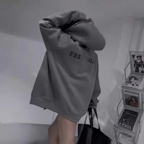 21ss autumn winter ess new fashion letter printed multi thread hooded zipper jacket for men and women, Black
21ss autumn winter ess new fashion letter printed multi thread hooded zipper jacket for men and women, Black