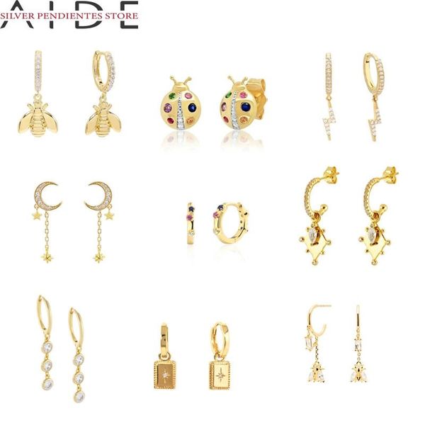 hoop & huggie aide 925 silver earrings for women zirconia earring fashion lock clip honey bee hoops pendientes plata jewelry, Golden;silver
hoop & huggie aide 925 silver earrings for women zirconia earring fashion lock clip honey bee hoops pendientes plata jewelry, Golden;silver