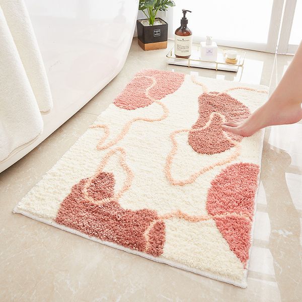 Eovna Non-slip Bathroom Floor Mats Bath Rug Flocking Toilet Entrance Mat Absorbent Foot Mats Quick-drying Door Mats Household
Eovna Non-slip Bathroom Floor Mats Bath Rug Flocking Toilet Entrance Mat Absorbent Foot Mats Quick-drying Door Mats Household