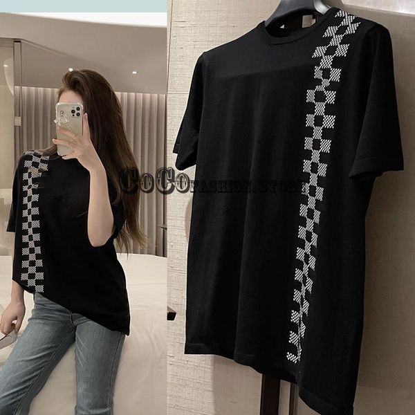 women's t-shirt luxury design high end 2021 summer short sleeve letter logoed print women crew neck t shirts tee woman tshirts, White
women's t-shirt luxury design high end 2021 summer short sleeve letter logoed print women crew neck t shirts tee woman tshirts, White