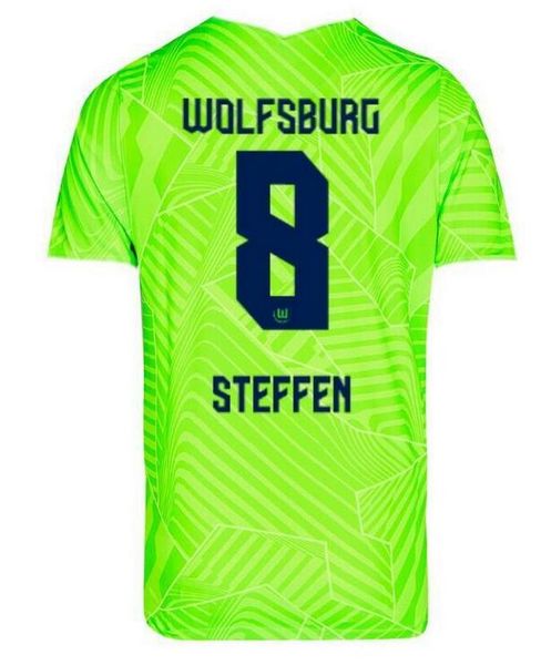 21 22 vfl wolfsburg maillots de foot soccer jersey klaus malli camacho william 22020 2021 home away football shirt, Black;yellow
21 22 vfl wolfsburg maillots de foot soccer jersey klaus malli camacho william 22020 2021 home away football shirt, Black;yellow