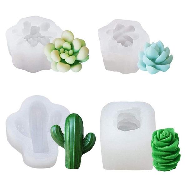 baking & pastry tools 4 pcs candle silicone molds,succulent cactus plants resin casting mold for making diy soap and epoxy crafts
baking & pastry tools 4 pcs candle silicone molds,succulent cactus plants resin casting mold for making diy soap and epoxy crafts