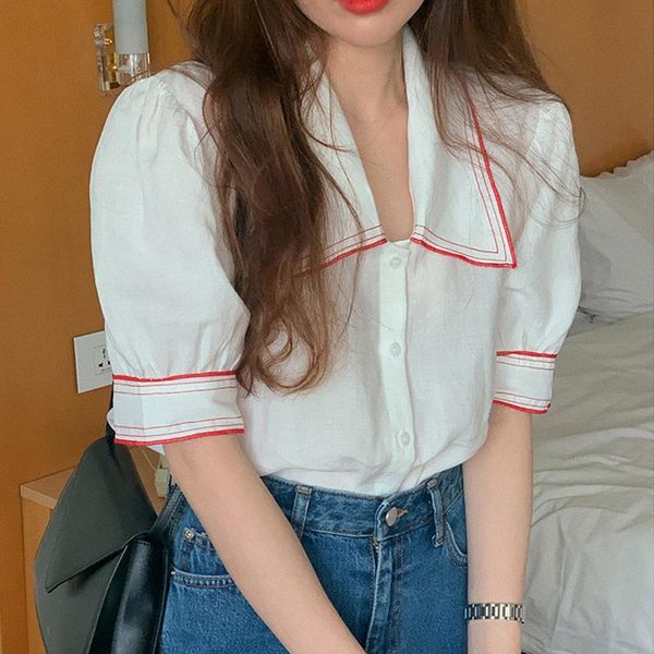 women's blouses & shirts bethquenoy vintage white summer puff sleeve ladies 2021 chemise femme neck women blusas camisas mujer
women's blouses & shirts bethquenoy vintage white summer puff sleeve ladies 2021 chemise femme neck women blusas camisas mujer