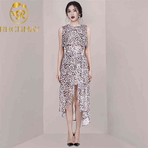 summer o neckline dress sleeveless leopard print asymmertrical bow sashes chifon midi causal style 210506, Black;gray
summer o neckline dress sleeveless leopard print asymmertrical bow sashes chifon midi causal style 210506, Black;gray