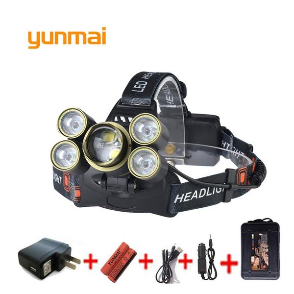 yunmai zoom 7 leds headlight 20000lm waterproof headlamp 3* xml t6+4*q5 head lamp light 18650 battery front headlamps
yunmai zoom 7 leds headlight 20000lm waterproof headlamp 3* xml t6+4*q5 head lamp light 18650 battery front headlamps