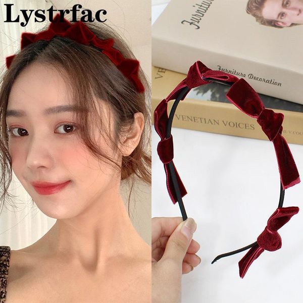lystrfac korean bow velvet headband for women girls ins wild hairband ladies hair hoop bezel female accessories
lystrfac korean bow velvet headband for women girls ins wild hairband ladies hair hoop bezel female accessories
