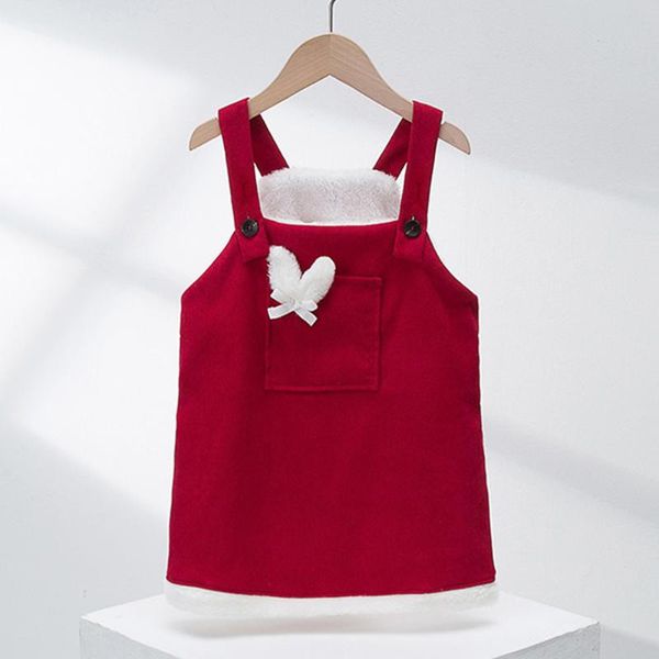 girl's dresses girls christmas sleeveless red color corduroy plus velvet thicken warm year children clothing, Red;yellow
girl's dresses girls christmas sleeveless red color corduroy plus velvet thicken warm year children clothing, Red;yellow