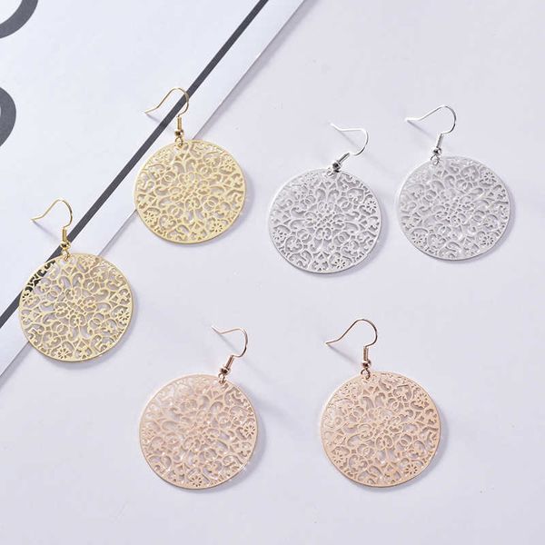 women's hollow circle hoop huggie earrings gsfe010 fashion gift national style women diy jewelry earring, Golden;silver
women's hollow circle hoop huggie earrings gsfe010 fashion gift national style women diy jewelry earring, Golden;silver