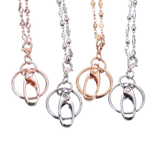 summer fashion est for phone id card anti lost strap necklace women men long chain jewelry with lobster clasp pendant necklaces, Silver
summer fashion est for phone id card anti lost strap necklace women men long chain jewelry with lobster clasp pendant necklaces, Silver