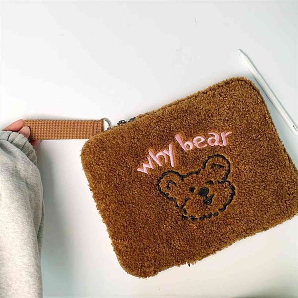 Korean 11 13 Inch Tablet Cosmetic Bags Case Pouch Cartoon Bear Sleeve Laptop For Student Girls Ipad Pro Liner Bag
Korean 11 13 Inch Tablet Cosmetic Bags Case Pouch Cartoon Bear Sleeve Laptop For Student Girls Ipad Pro Liner Bag