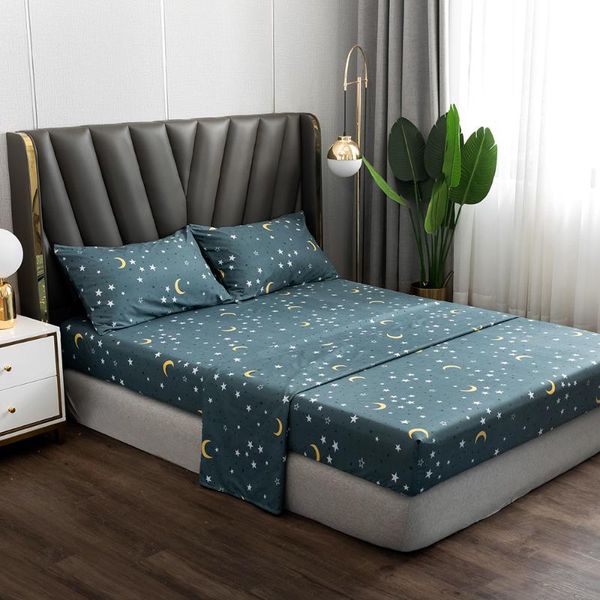 sheets & sets moon stars printing sheet set soft fitted bed cases flat case 4pcs/set bedclothes coverlet
sheets & sets moon stars printing sheet set soft fitted bed cases flat case 4pcs/set bedclothes coverlet