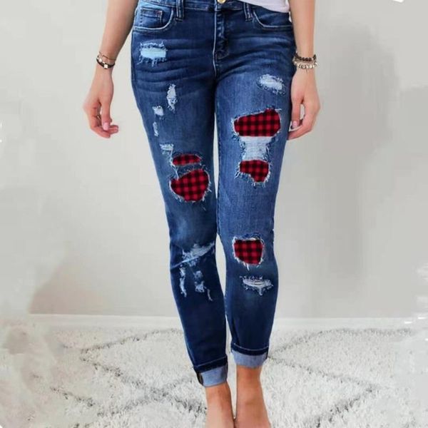 women's jeans autumn fashion leopard printing hollow out women high waist button zipper pencil pants suitable street wear ukpz, Blue
women's jeans autumn fashion leopard printing hollow out women high waist button zipper pencil pants suitable street wear ukpz, Blue
