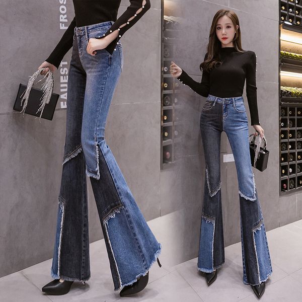 more waist size high autumn casual woman vintage jean sh jeans 2021 denim enlargement pants for women's clothes, Blue
more waist size high autumn casual woman vintage jean sh jeans 2021 denim enlargement pants for women's clothes, Blue