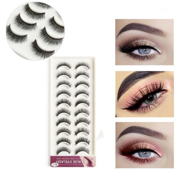 10pairs false eyelashes natural curling slender handmade 3d fake eye lashes makeup tools 2021#1
10pairs false eyelashes natural curling slender handmade 3d fake eye lashes makeup tools 2021#1