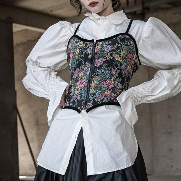 bustiers & corsets vintage floral bodice, to wear, sexy, strapped bustier women's blouse, lingerie, Black;white
bustiers & corsets vintage floral bodice, to wear, sexy, strapped bustier women's blouse, lingerie, Black;white