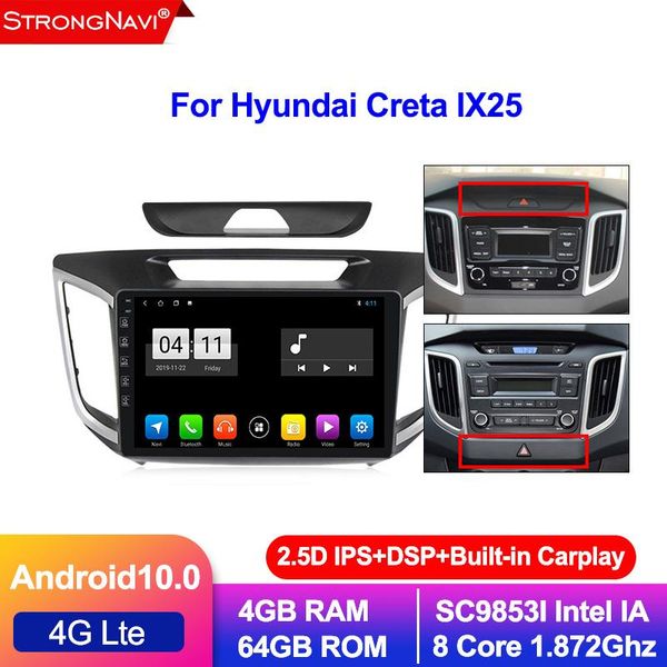 2.5d ips dsp android 10.0 car dvd gps multimedia player for creta ix25 navigation radio 4+64g 4g lte wifi bt
2.5d ips dsp android 10.0 car dvd gps multimedia player for creta ix25 navigation radio 4+64g 4g lte wifi bt