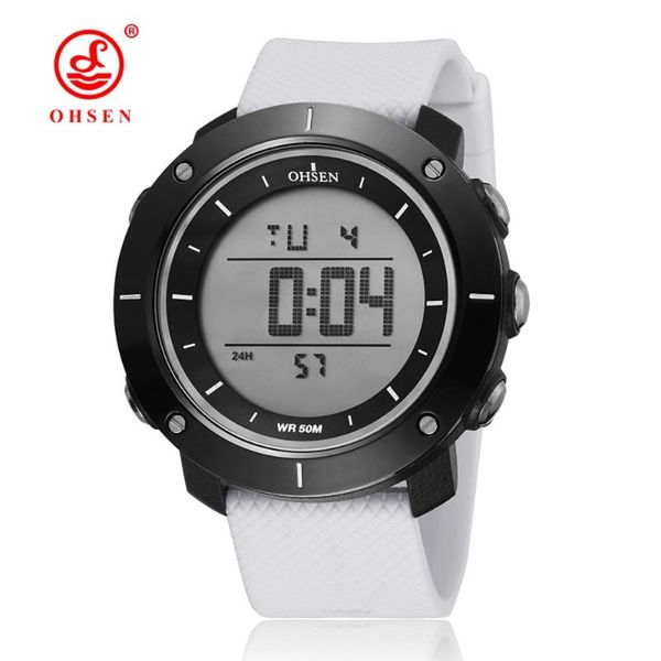 digital led men sport wristwatches relogio masculino 50m waterproof fashion white casual watch alarm satch male clocks, Slivery;brown
digital led men sport wristwatches relogio masculino 50m waterproof fashion white casual watch alarm satch male clocks, Slivery;brown