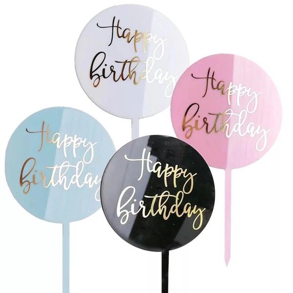 other event & party supplies 10pcs round happy birthday cake er gold pink acrylic dessert decoration for baby shower baking
other event & party supplies 10pcs round happy birthday cake er gold pink acrylic dessert decoration for baby shower baking