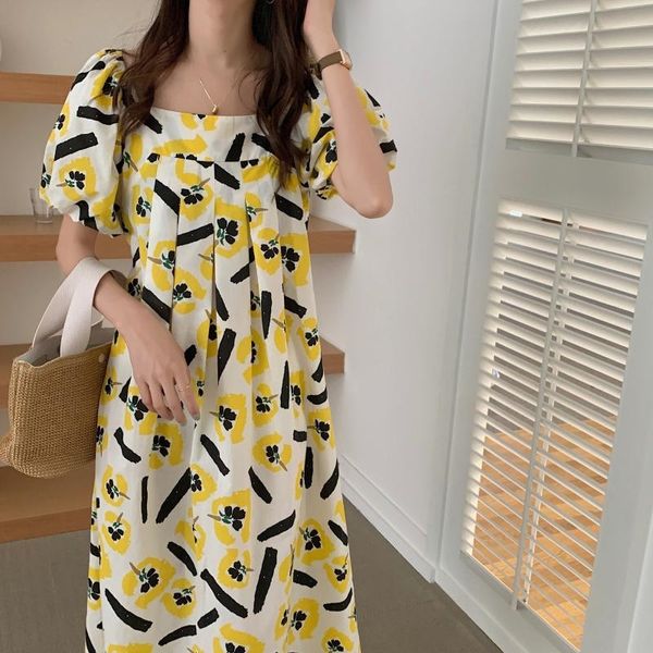 casual dresses korean stylish femme loose oversize all match 2021 florals printing chic long sweet vestidos 34zz, Black;gray
casual dresses korean stylish femme loose oversize all match 2021 florals printing chic long sweet vestidos 34zz, Black;gray