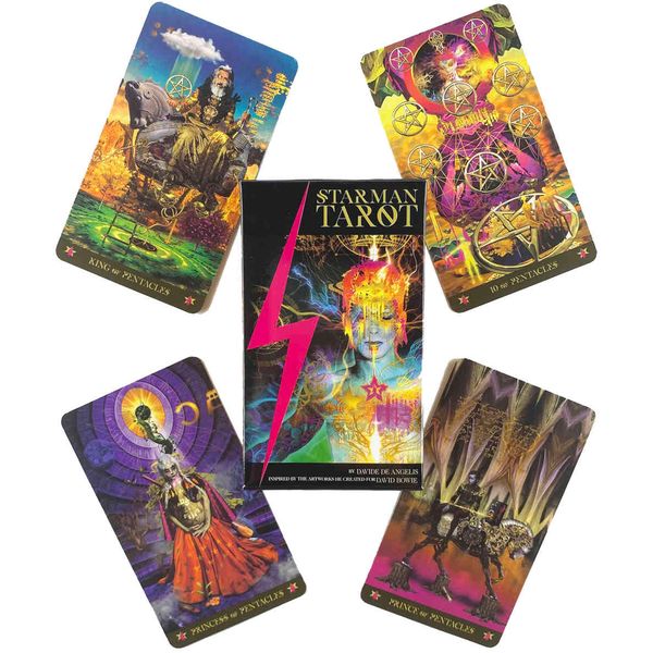 starman tarot deck leisure party table game fortune-telling prophecy oracles cards with guide book
starman tarot deck leisure party table game fortune-telling prophecy oracles cards with guide book
