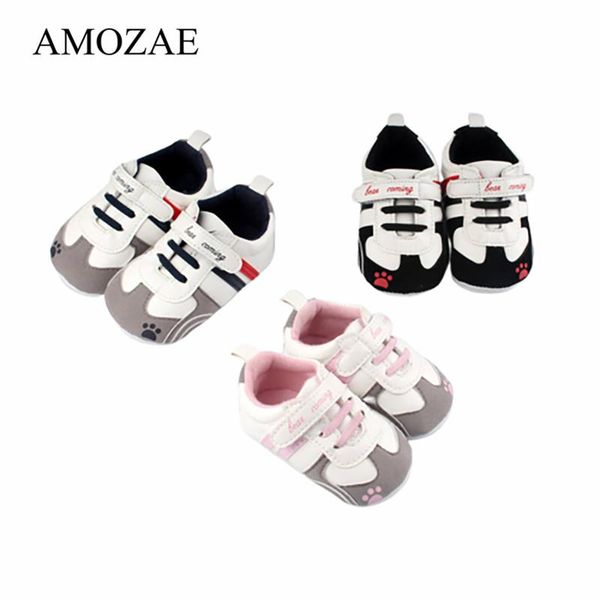 First Walkers Arrival Baby Shoes Boys PU Striped Sneaker Print Non-slip Kids Moccasins
First Walkers Arrival Baby Shoes Boys PU Striped Sneaker Print Non-slip Kids Moccasins