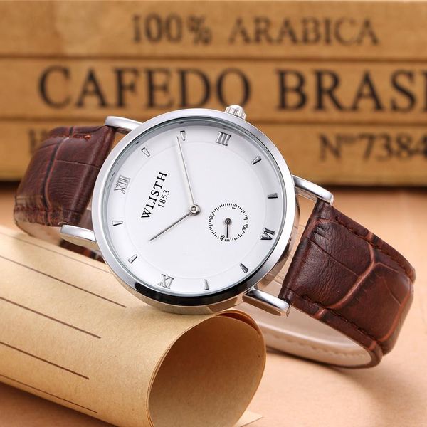 wristwatches 2021 simple and stylish quartz watch volex brand men's waterproof, Slivery;brown
wristwatches 2021 simple and stylish quartz watch volex brand men's waterproof, Slivery;brown