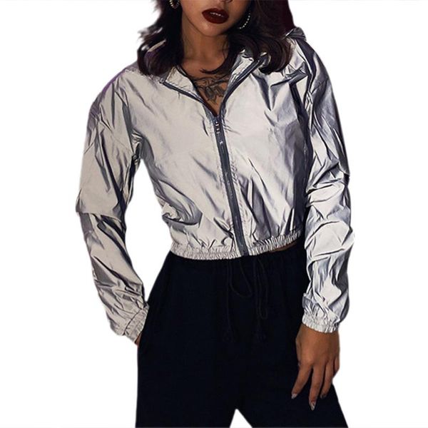 plus size s-3xl women jacket reflective windbreaker hoodie zipper outfit female long sleeve solid wild fashion coat outwear 2021 women', Black;brown
plus size s-3xl women jacket reflective windbreaker hoodie zipper outfit female long sleeve solid wild fashion coat outwear 2021 women', Black;brown