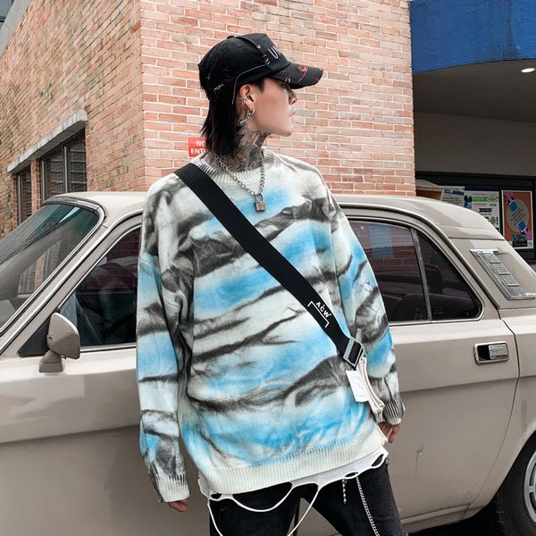sweaters fashion knit couple's super hip hop brand sweater men's korean personalized printing loose graffiti pullover, White;black
sweaters fashion knit couple's super hip hop brand sweater men's korean personalized printing loose graffiti pullover, White;black
