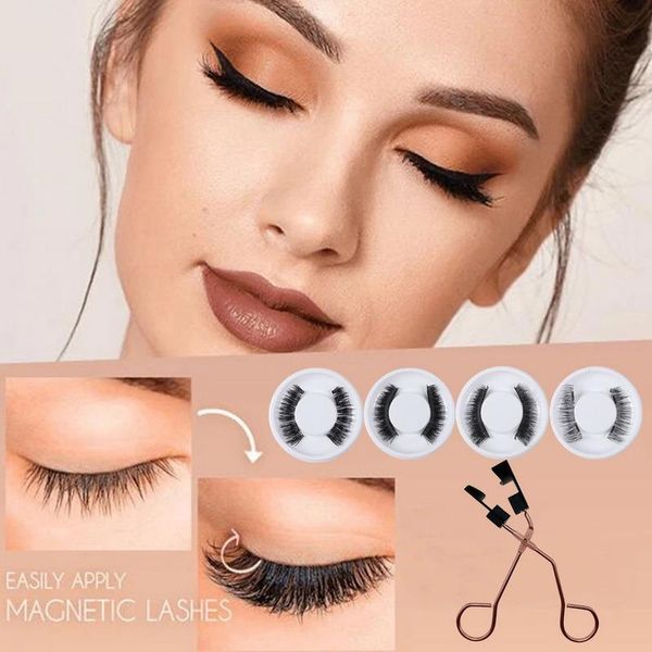 false eyelashes magnetic with 3 magnets lashes natural long magnet eyelash extension makeup tools
false eyelashes magnetic with 3 magnets lashes natural long magnet eyelash extension makeup tools