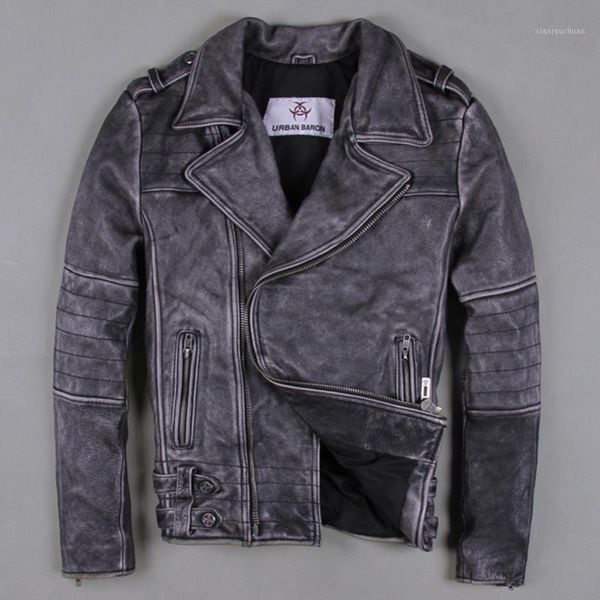 men's leather & faux slim fit vintage motorcycle jacket rock punk style biker men lapel clothing for male s-xxxl black
men's leather & faux slim fit vintage motorcycle jacket rock punk style biker men lapel clothing for male s-xxxl black