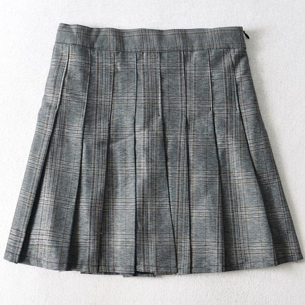 preppy style high waisted mini skirts women fashion plaid printed skirt elegant pleated female ladies ij, Black
preppy style high waisted mini skirts women fashion plaid printed skirt elegant pleated female ladies ij, Black