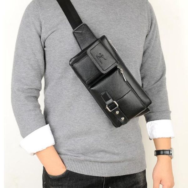 men's leather belt bag multifunctional sports chest casual shoulder tide brand messenger ba waist bags
men's leather belt bag multifunctional sports chest casual shoulder tide brand messenger ba waist bags