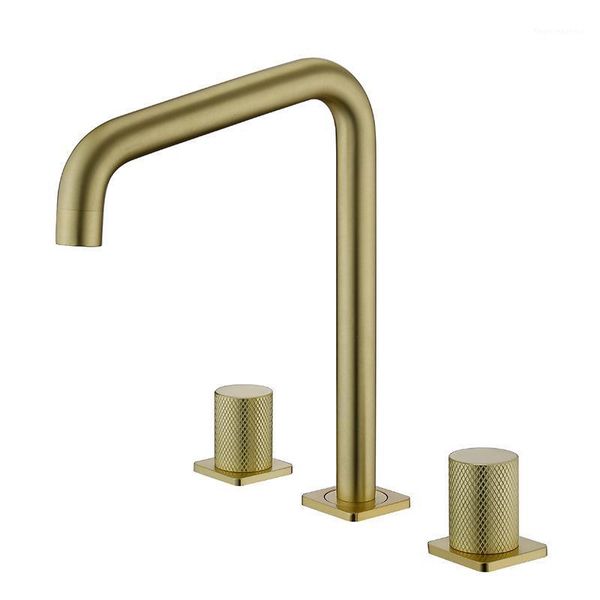 brushed gold brass bathroom sink faucet copper basin mixer tap three holes two handle bath faucets1
brushed gold brass bathroom sink faucet copper basin mixer tap three holes two handle bath faucets1