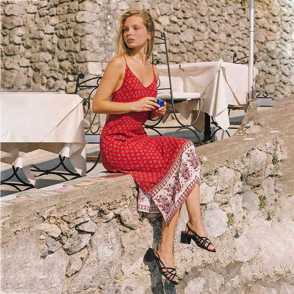 spring summer new 2021 ladies bohemian print hem stitching split straight sling dress women v neck spaghetti strap dresses, Black;gray
spring summer new 2021 ladies bohemian print hem stitching split straight sling dress women v neck spaghetti strap dresses, Black;gray
