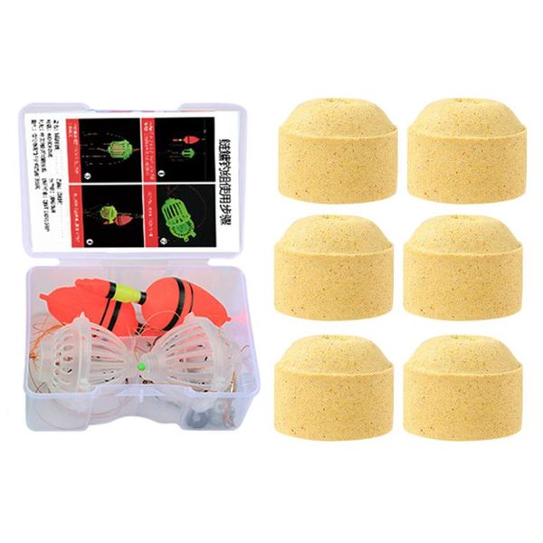 fishing set includes hook luminous float cage bait with various scents for outdoor qw hooks
fishing set includes hook luminous float cage bait with various scents for outdoor qw hooks