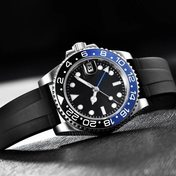 wristwatches 2021 design luxury automatic men watch silicone strap waterproof mechanical gmt 40mm sapphire relogio masculino, Slivery;brown
wristwatches 2021 design luxury automatic men watch silicone strap waterproof mechanical gmt 40mm sapphire relogio masculino, Slivery;brown