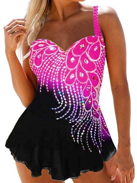 women's swimwear swimsuit cover up tankini plus size 5xl feather print bathing suit dress swimming beachwear 1qx9, White;black
women's swimwear swimsuit cover up tankini plus size 5xl feather print bathing suit dress swimming beachwear 1qx9, White;black