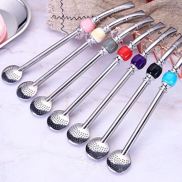 drinking straws 50set stainless steel straw spoon tea filter yerba mate bombilla gourd reusable tools bar accessories
drinking straws 50set stainless steel straw spoon tea filter yerba mate bombilla gourd reusable tools bar accessories