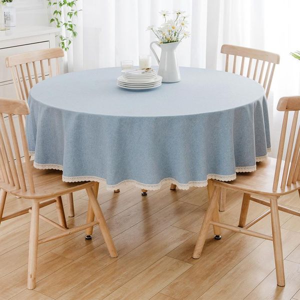 table cloth round tableclothes cotton linen solid covers for dinning room home el outdoor wedding decor aesthetic
table cloth round tableclothes cotton linen solid covers for dinning room home el outdoor wedding decor aesthetic