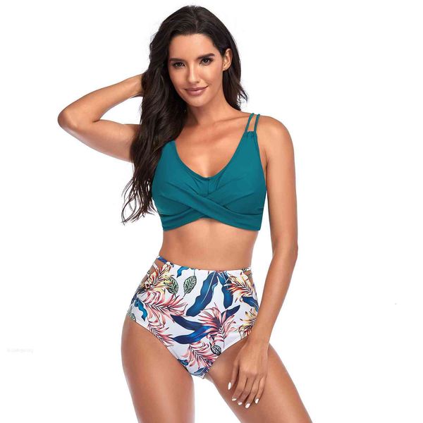 woman high waist bikini set swimsuit halter bathing suit female biquini 2021 floral print two piece swimwear women new, White;black
woman high waist bikini set swimsuit halter bathing suit female biquini 2021 floral print two piece swimwear women new, White;black