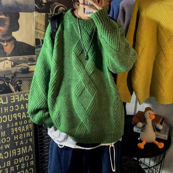 mens winter sweater warm fashion retro casual knitted pullover male wild loose korean knitting sweaters clothes -2xl, White;black
mens winter sweater warm fashion retro casual knitted pullover male wild loose korean knitting sweaters clothes -2xl, White;black